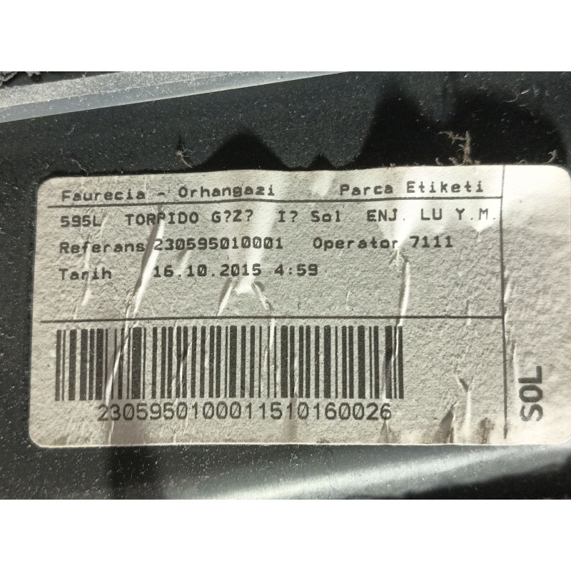 Recambio de guantera para toyota verso (_r2_) 1.6 d4-d (war20_) referencia OEM IAM 555500F050B0 230595010001 