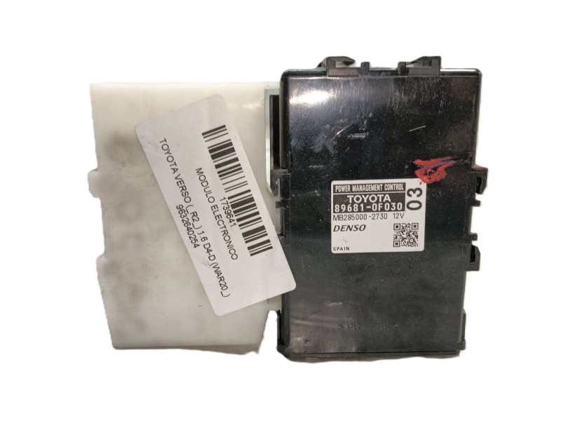 Recambio de modulo electronico para toyota verso (_r2_) 1.6 d4-d (war20_) referencia OEM IAM   
