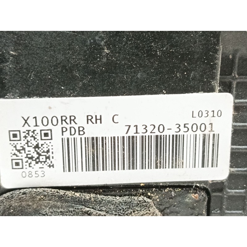 Recambio de cerradura puerta trasera derecha para ssangyong tivoli grand 1.2 t-gdi referencia OEM IAM   