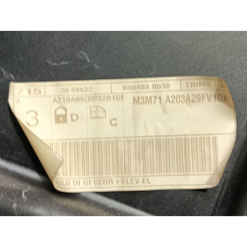 Recambio de elevalunas delantero izquierdo para mazda 2 (dy) 1.25 (dy3w) referencia OEM IAM   