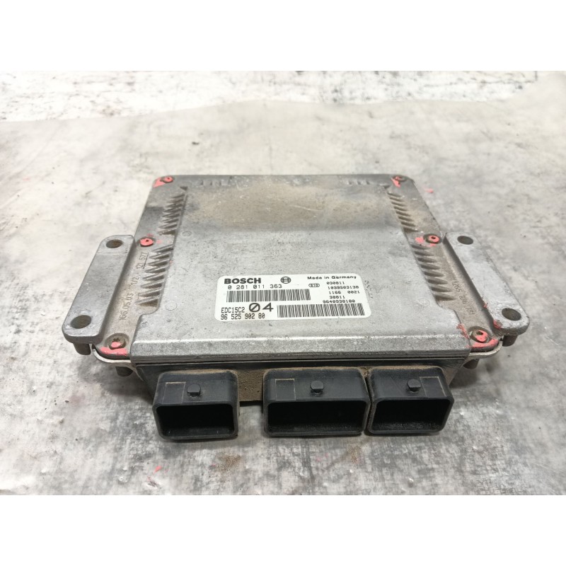 Recambio de centralita motor uce para lancia phedra (180) 2.2 jtd 16v emblema referencia OEM IAM   