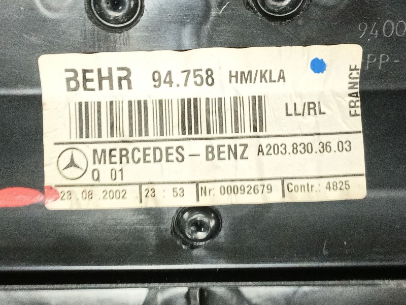 Recambio de salpicadero para mercedes-benz clase c (w203) sportcoupe 1.8 cat referencia OEM IAM   