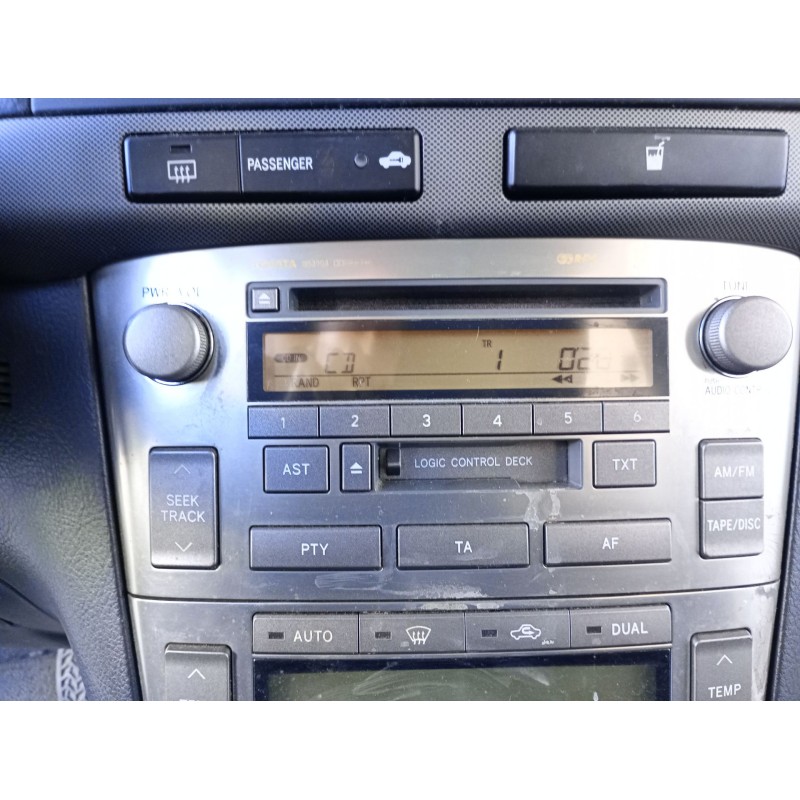 Recambio de sistema audio / radio cd para toyota avensis sedán (_t25_) 1.8 (zzt251_) referencia OEM IAM   