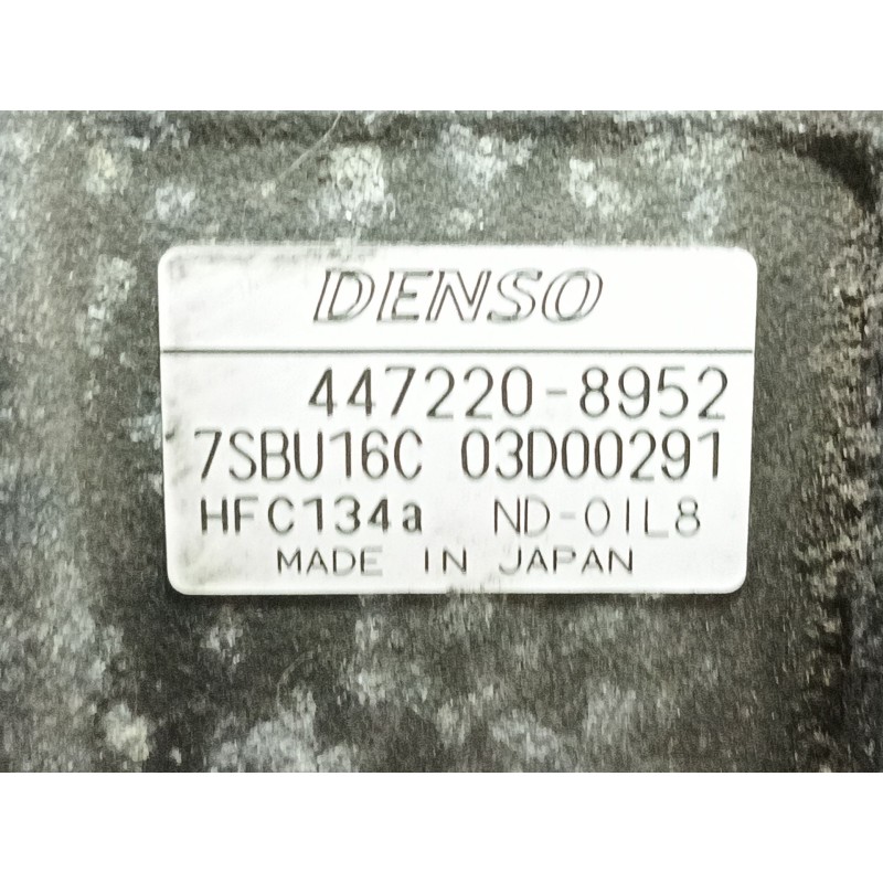 Recambio de compresor aire acondicionado para opel omega b elegance berlina referencia OEM IAM   