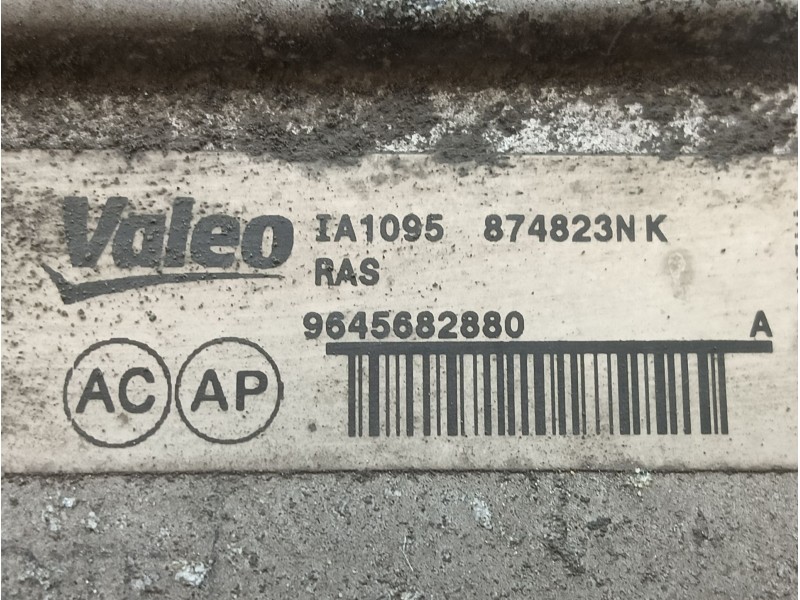 Recambio de intercooler para peugeot 407 sw (6e_, 6d_) 2.0 hdi 135 referencia OEM IAM  9645682880A 