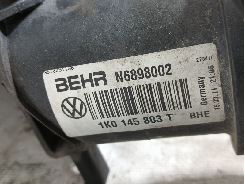 Recambio de intercooler para volkswagen golf v (1k1) 1.9 tdi referencia OEM IAM  1K0145803T 