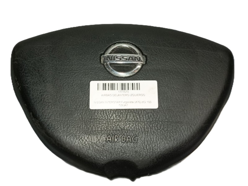 Recambio de airbag delantero izquierdo para nissan interstar furgoneta (x70) dci 100 referencia OEM IAM   