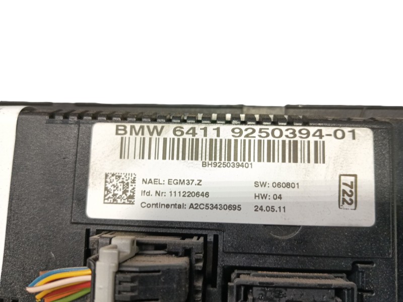 Recambio de mando calefaccion / aire acondicionado para bmw serie 3 berlina (e90) 318d referencia OEM IAM   