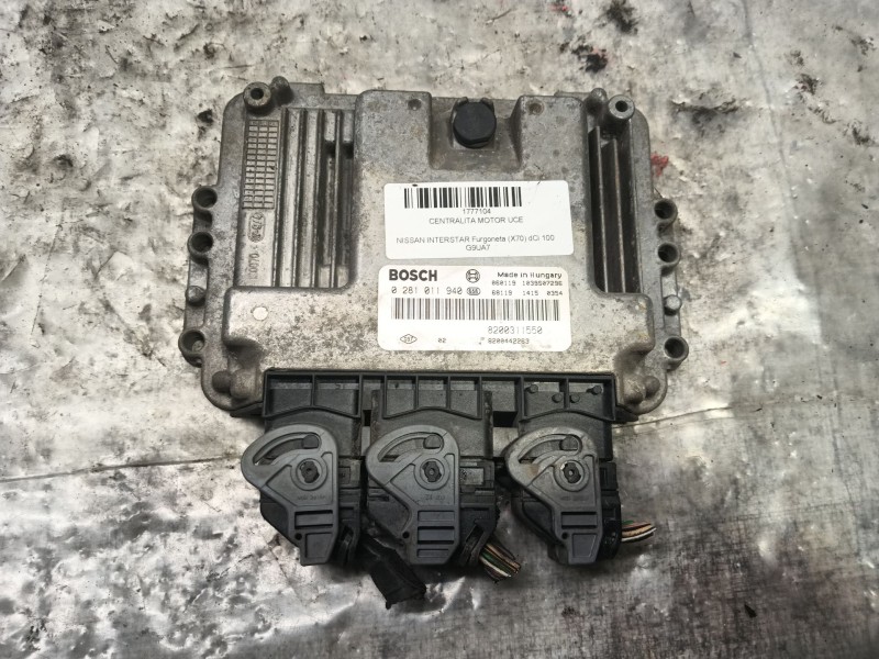 Recambio de centralita motor uce para nissan interstar furgoneta (x70) dci 100 referencia OEM IAM   