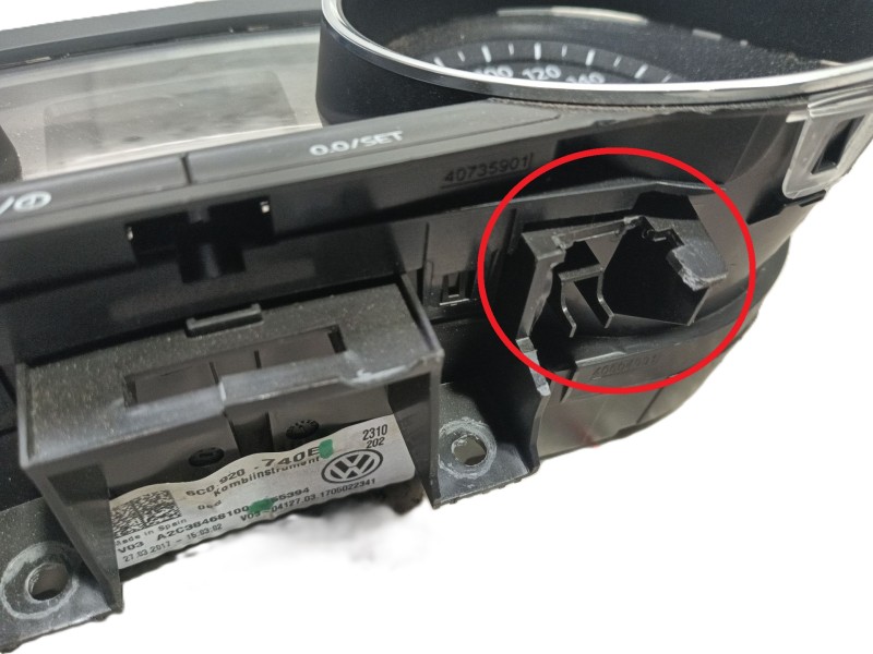 Recambio de cuadro instrumentos para volkswagen polo v (6r1, 6c1) 1.2 tsi 16v referencia OEM IAM   