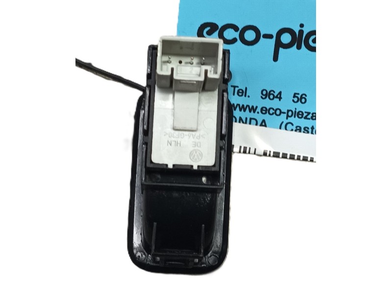 Recambio de mando elevalunas trasero izquierdo para volkswagen polo v (6r1, 6c1) 1.2 tsi 16v referencia OEM IAM 6R0867255B9B9  