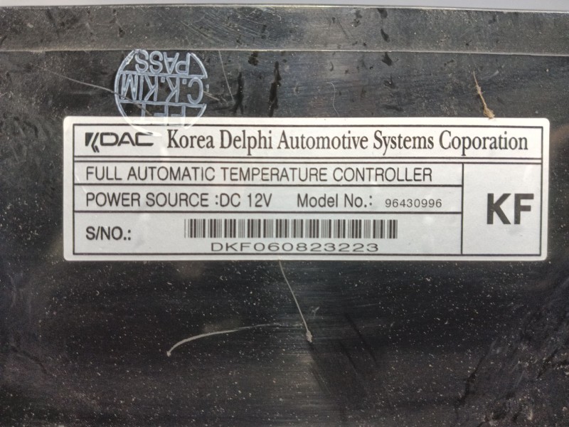 Recambio de mando calefaccion / aire acondicionado para chevrolet nubira sedán 1.6 referencia OEM IAM   