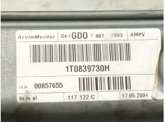 Recambio de elevalunas trasero derecho para volkswagen touran (1t1, 1t2) 2.0 tdi 16v referencia OEM IAM 1T0839462P   2