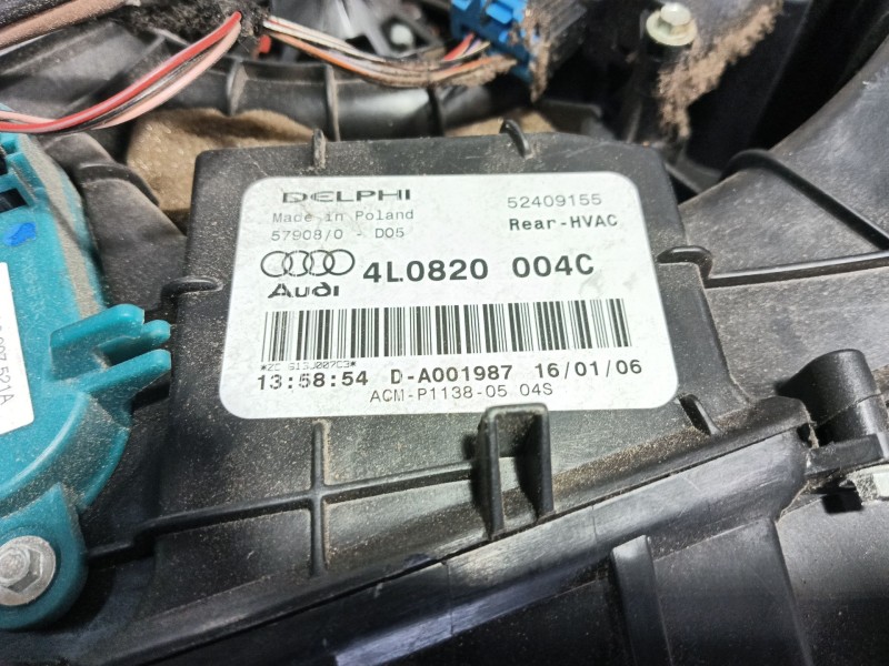 Recambio de calefaccion entera normal para audi q7 (4lb) 3.0 tdi quattro referencia OEM IAM   