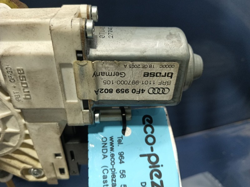 Recambio de elevalunas trasero derecho para audi a6 berlina (4f2) 2.0 tdi referencia OEM IAM   