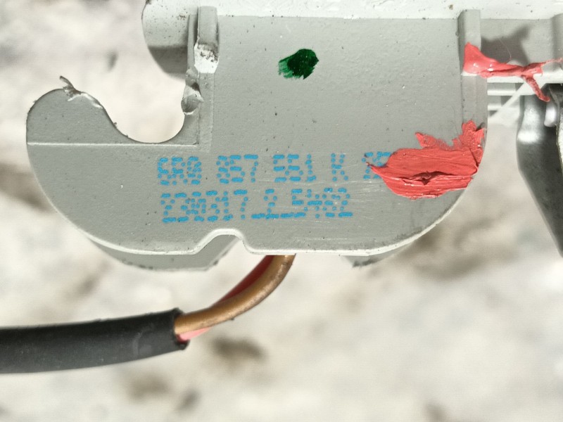 Recambio de parasol izquierdo para volkswagen polo v (6r1, 6c1) 1.2 tsi 16v referencia OEM IAM   