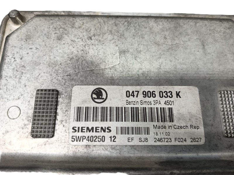 Recambio de centralita motor uce para skoda fabia i (6y2) 1.4 referencia OEM IAM   
