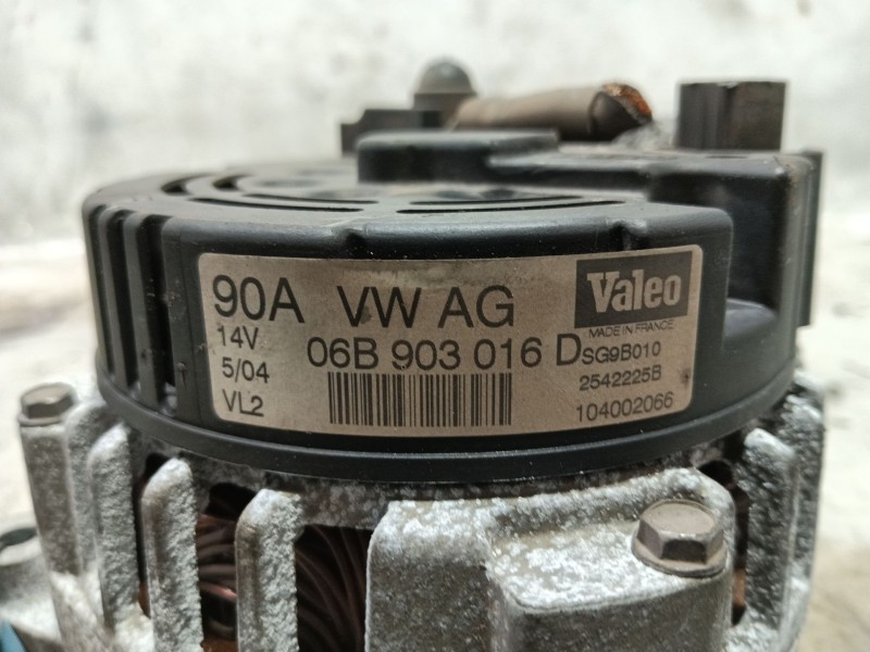 Recambio de alternador para volkswagen passat b5.5 (3b3) 1.6 referencia OEM IAM   