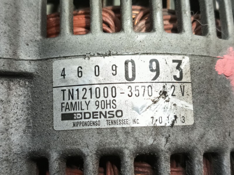 Recambio de alternador para chrysler new yorker (lh) básico referencia OEM IAM   