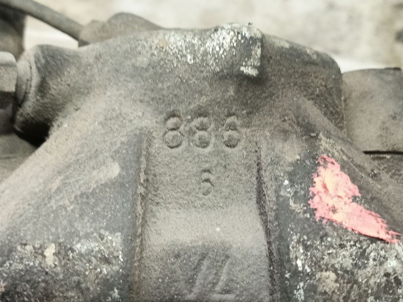 Recambio de pinza freno delantera izquierda para volkswagen passat b5.5 (3b3) 1.6 referencia OEM IAM  ATE886 
