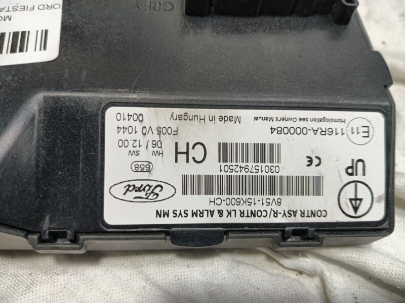 Recambio de modulo electronico para ford fiesta vi (cb1, ccn) 1.6 ti referencia OEM IAM 1741770  