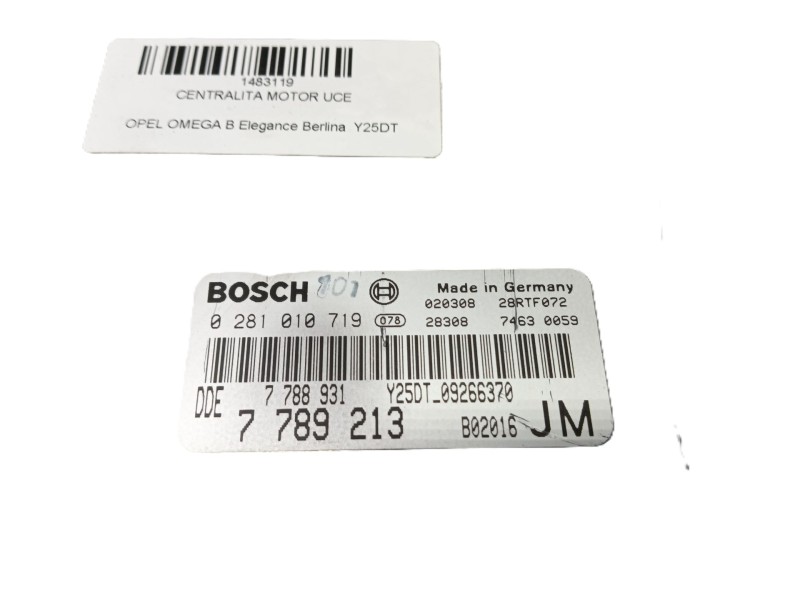 Recambio de centralita motor uce para opel omega b elegance berlina referencia OEM IAM   