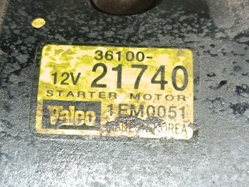 Recambio de motor arranque para hyundai coupe ii (gk) 1.6 16v referencia OEM IAM   