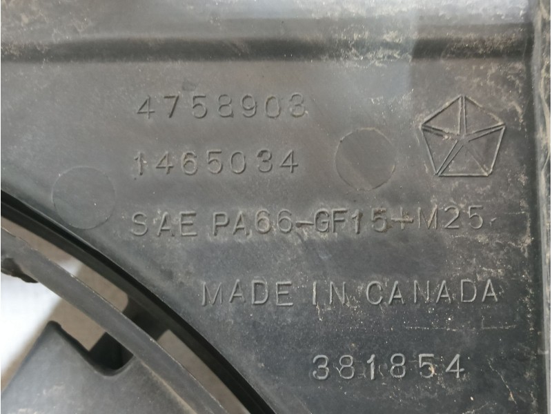 Recambio de electroventilador para chrysler new yorker (lh) básico referencia OEM IAM  4758903 