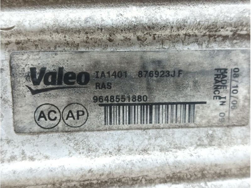 Recambio de intercooler para citroën c4 grand picasso i (ua_) 1.6 hdi referencia OEM IAM  9648551880 