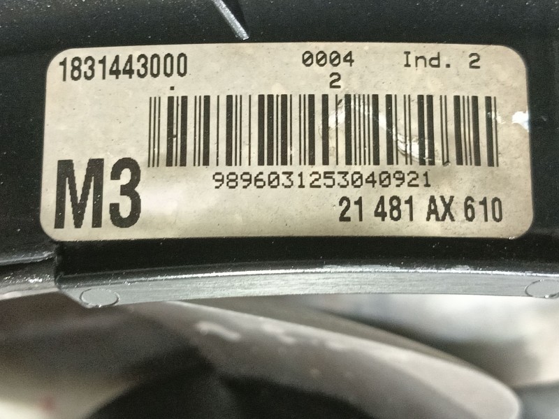 Recambio de electroventilador para nissan micra iii (k12) 1.2 16v referencia OEM IAM   