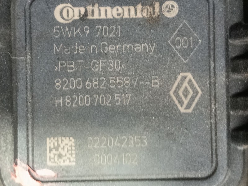 Recambio de caudalimetro para renault megane iii hatchback (bz0/1_, b3_) 1.5 dci (bz09, bz0d, bz1w, bz29, bz14) referencia OEM I