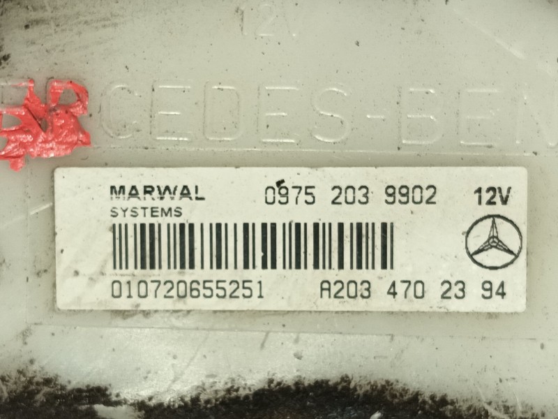 Recambio de aforador para mercedes-benz clase clk (w209) coupe 200 compressor (209.342) referencia OEM IAM A2034702394  09752039