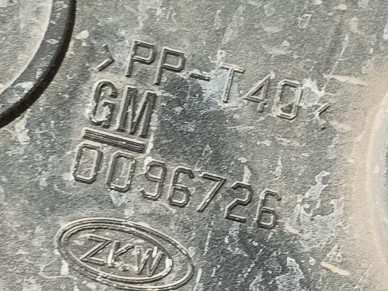 Recambio de faro antiniebla derecho para opel zafira / zafira family b (a05) 1.9 cdti (m75) referencia OEM IAM 24462134 0096726 