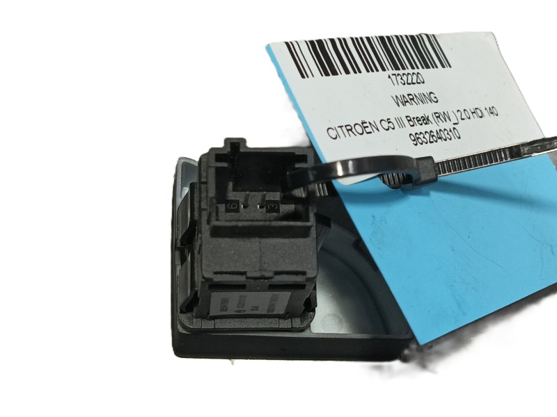 Recambio de warning para citroën c5 iii break (rw_) 2.0 hdi 140 referencia OEM IAM   