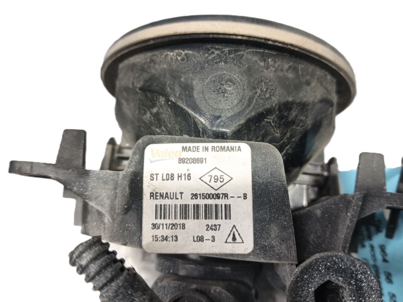 Recambio de faro antiniebla derecho para dacia sandero ii tce 90 (b8m1, b8ma) referencia OEM IAM   