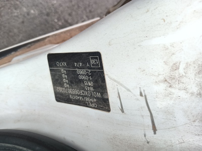 opel combo tour del año 2005