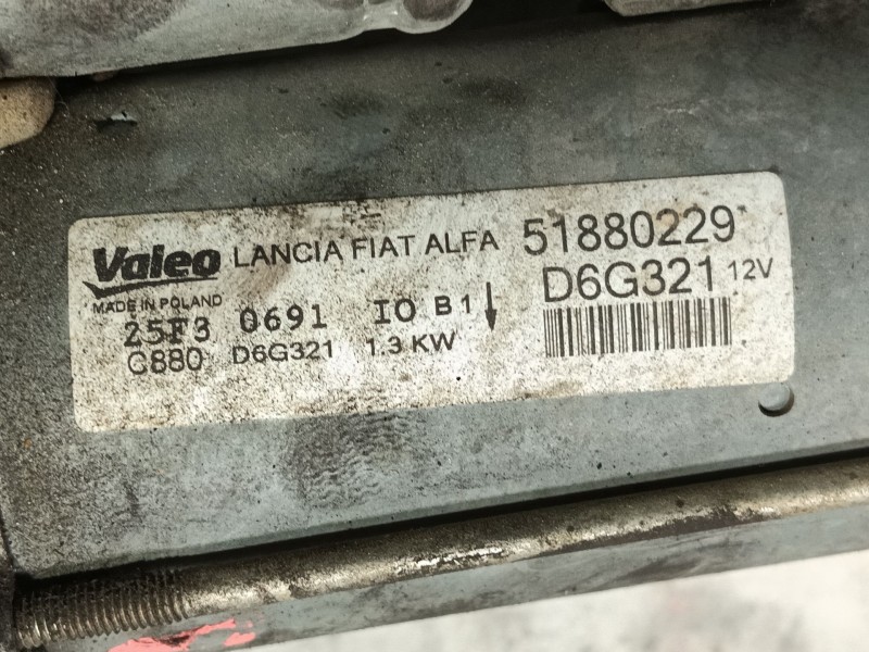 Recambio de motor arranque para citroën nemo furgoneta/monovolumen (aa_) 1.3 hdi 75 referencia OEM IAM   