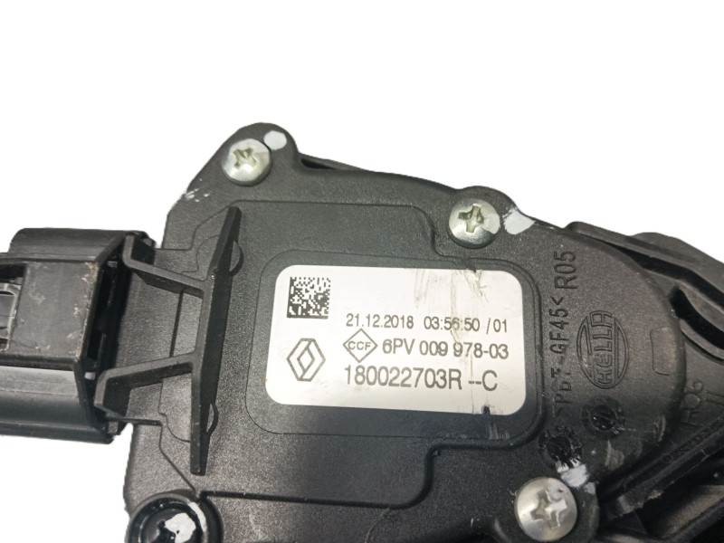 Recambio de potenciometro pedal para dacia sandero ii tce 90 (b8m1, b8ma) referencia OEM IAM   