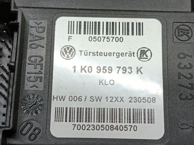 Recambio de elevalunas delantero izquierdo para volkswagen golf v (1k1) 1.9 tdi referencia OEM IAM   