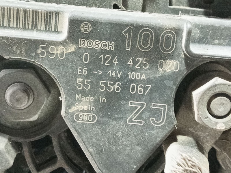 Recambio de alternador para opel astra h gtc (a04) 1.6 (l08) referencia OEM IAM   