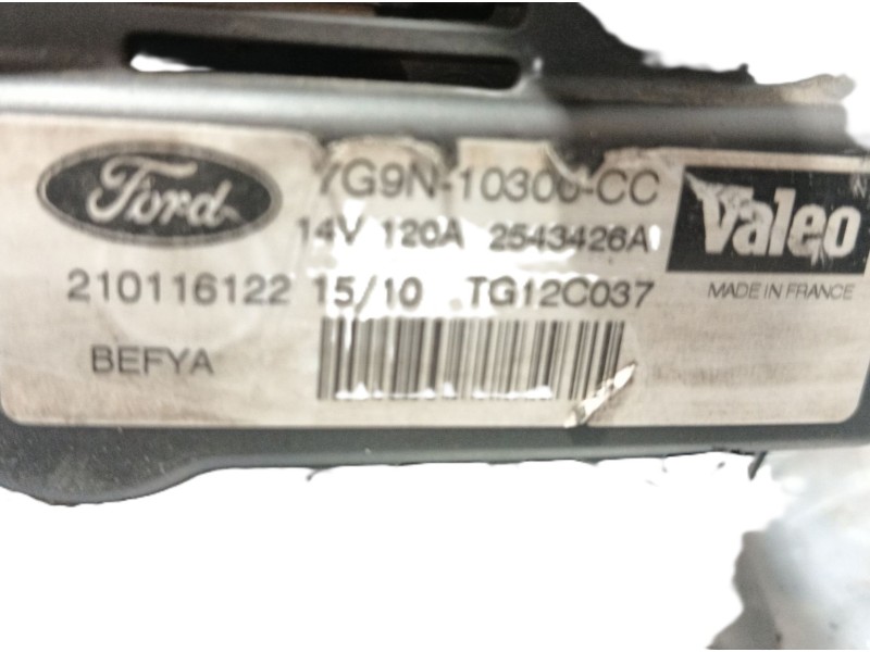 Recambio de alternador para ford fiesta vi (cb1, ccn) 1.6 ti referencia OEM IAM   