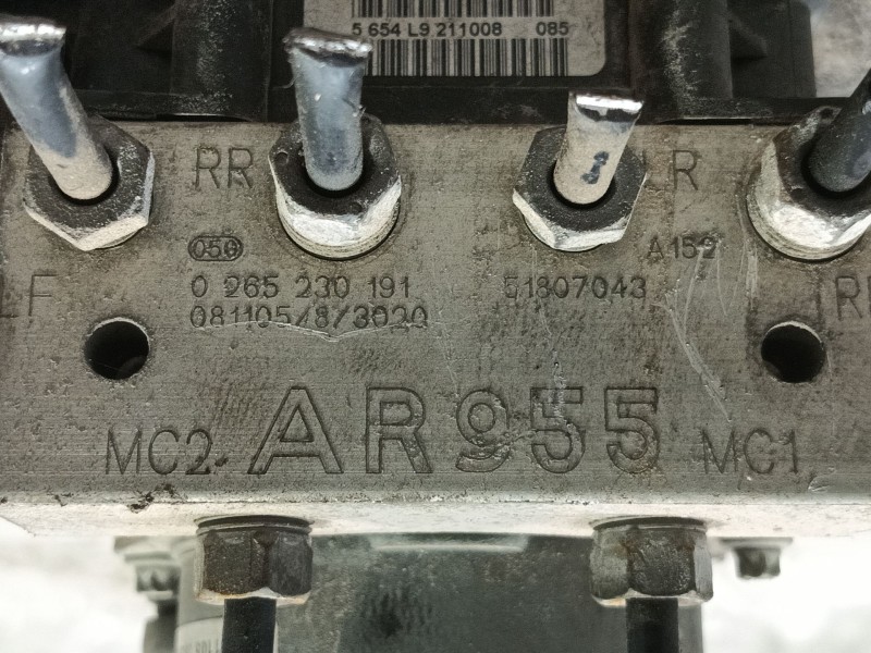 Recambio de abs para alfa romeo mito (145) distinctive referencia OEM IAM 0265230191  