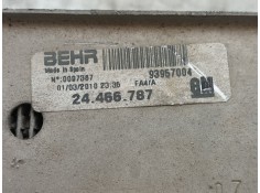 Recambio de intercooler para opel combo tour 1.3 cdti 16v referencia OEM IAM  24466787  2