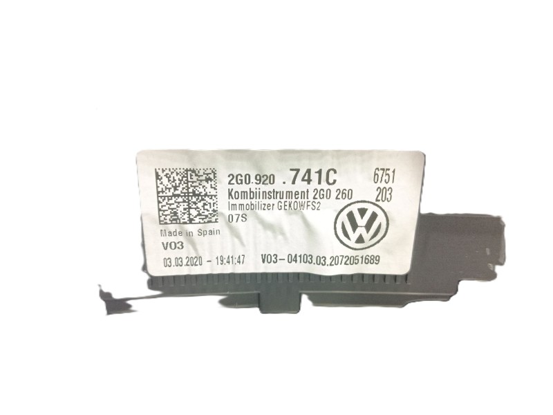 Recambio de cuadro instrumentos para volkswagen polo vi (aw1, bz1, ae1) 1.6 tdi referencia OEM IAM   