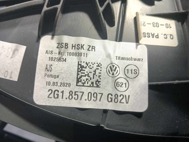 Recambio de guantera para volkswagen polo vi (aw1, bz1, ae1) 1.6 tdi referencia OEM IAM   