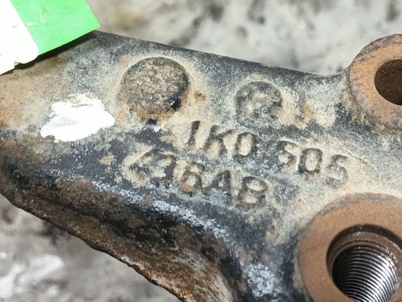 Recambio de mangueta trasera derecha para seat leon (1p1) 1.9 tdi referencia OEM IAM 1K0505436AB  