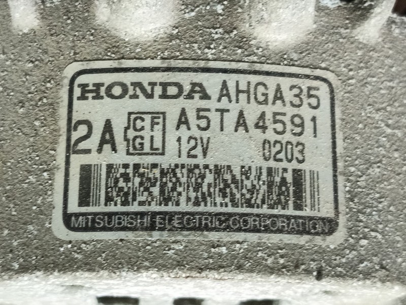 Recambio de alternador para honda civic vi hatchback (ej, ek) 1.5 i (ek3) referencia OEM IAM   