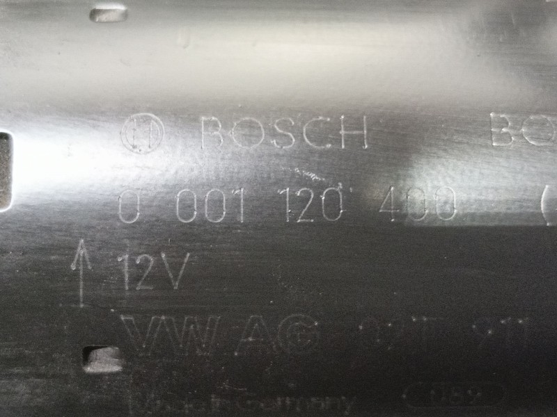Recambio de motor arranque para volkswagen polo iv (9n_, 9a_) 1.4 16v referencia OEM IAM 0  