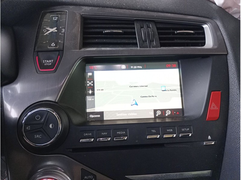 Recambio de sistema audio / radio cd para citroën ds5 1.6 bluehdi 120 referencia OEM IAM   