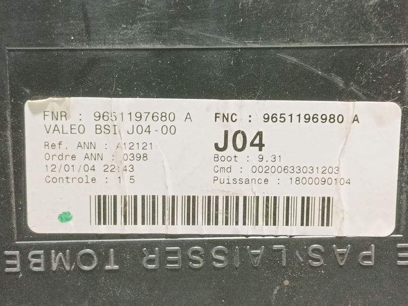 Recambio de bsi para citroën c5 break 2.0 hdi sx referencia OEM IAM   